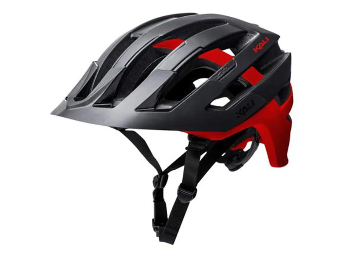 Kali Interceptor Dual MTB Helmet - Matt Black-Red