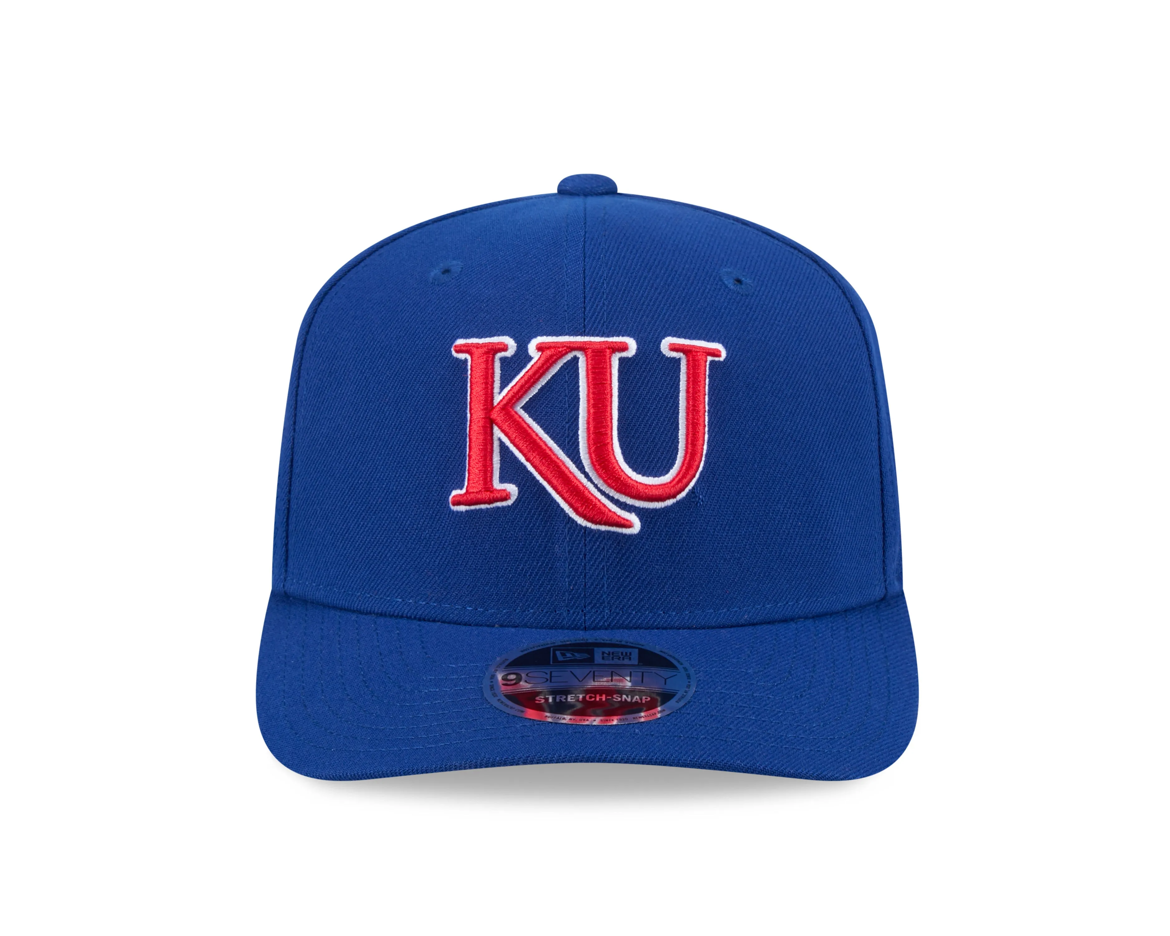 Kansas Jayhawks New Era Blue 9SEVENTY Adjustable Hat