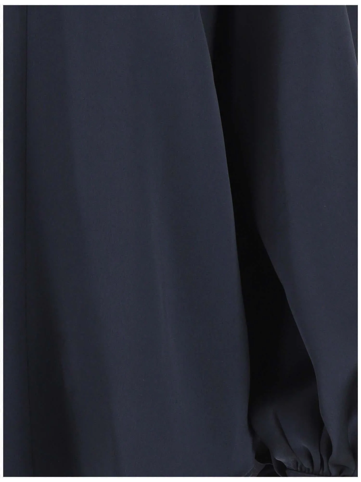 Khaite Collar Detailed Satin Shirt