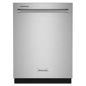 KitchenAid® PrintShield Stainless 24" Dishwasher with Towel Bar Handle - KDTM404KPS