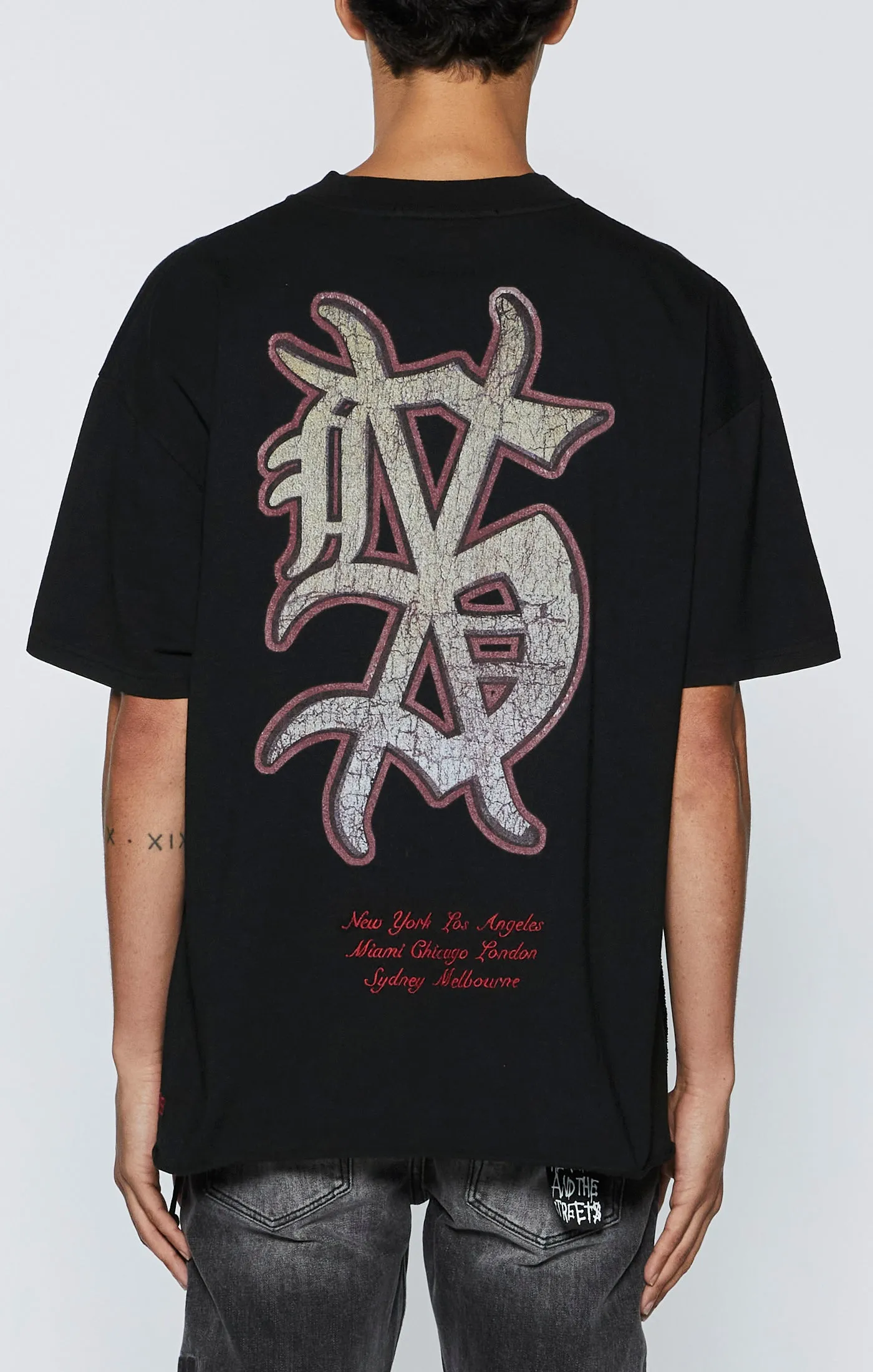 Ksubi Playoff Ekcess Ss Tee - BLACK