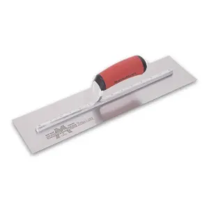 Marshalltown MXS66D - 16 X 4 Finishing Trowel Curved DuraSoft Handle