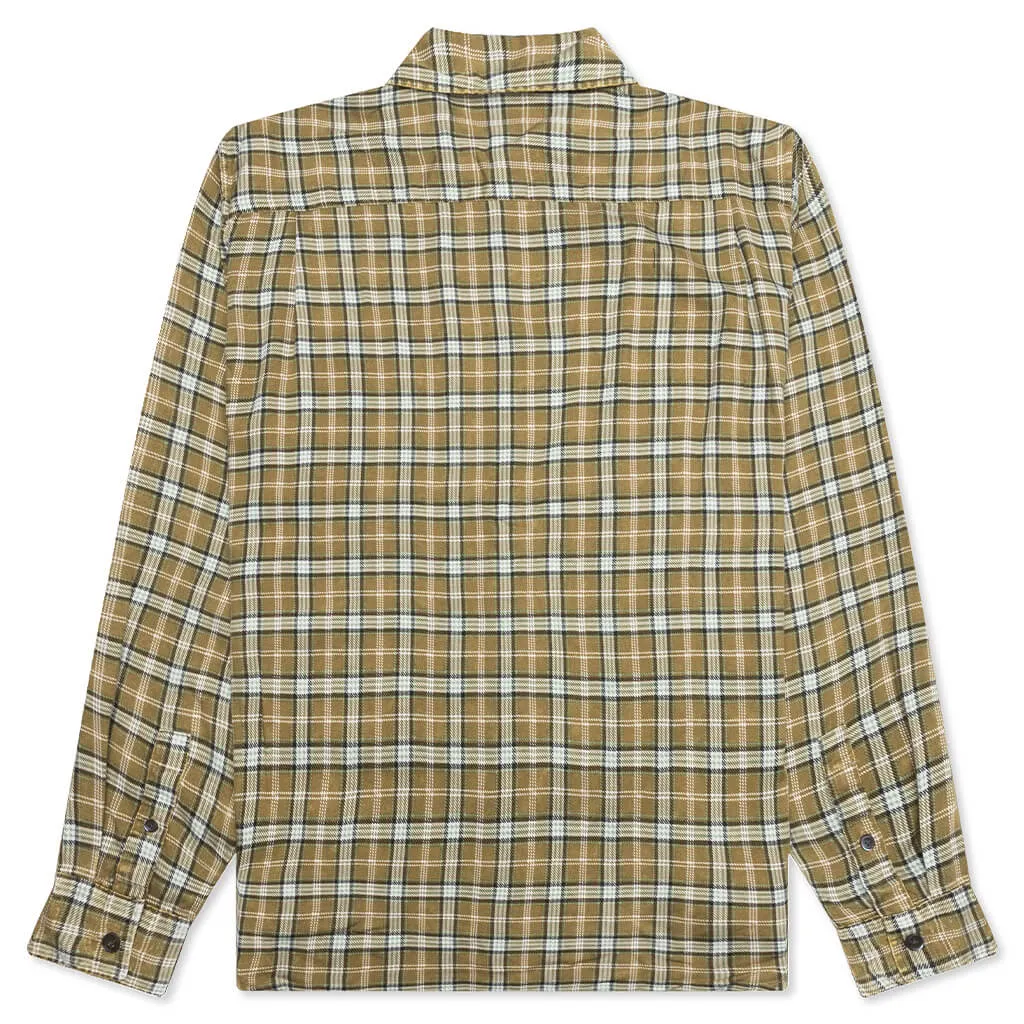 Matthew Plaid Shirt - Gold