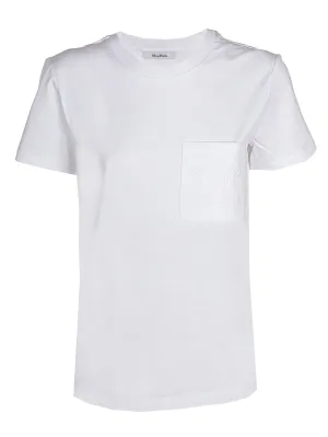 Max Mara Logo Detailed Crewneck T-Shirt