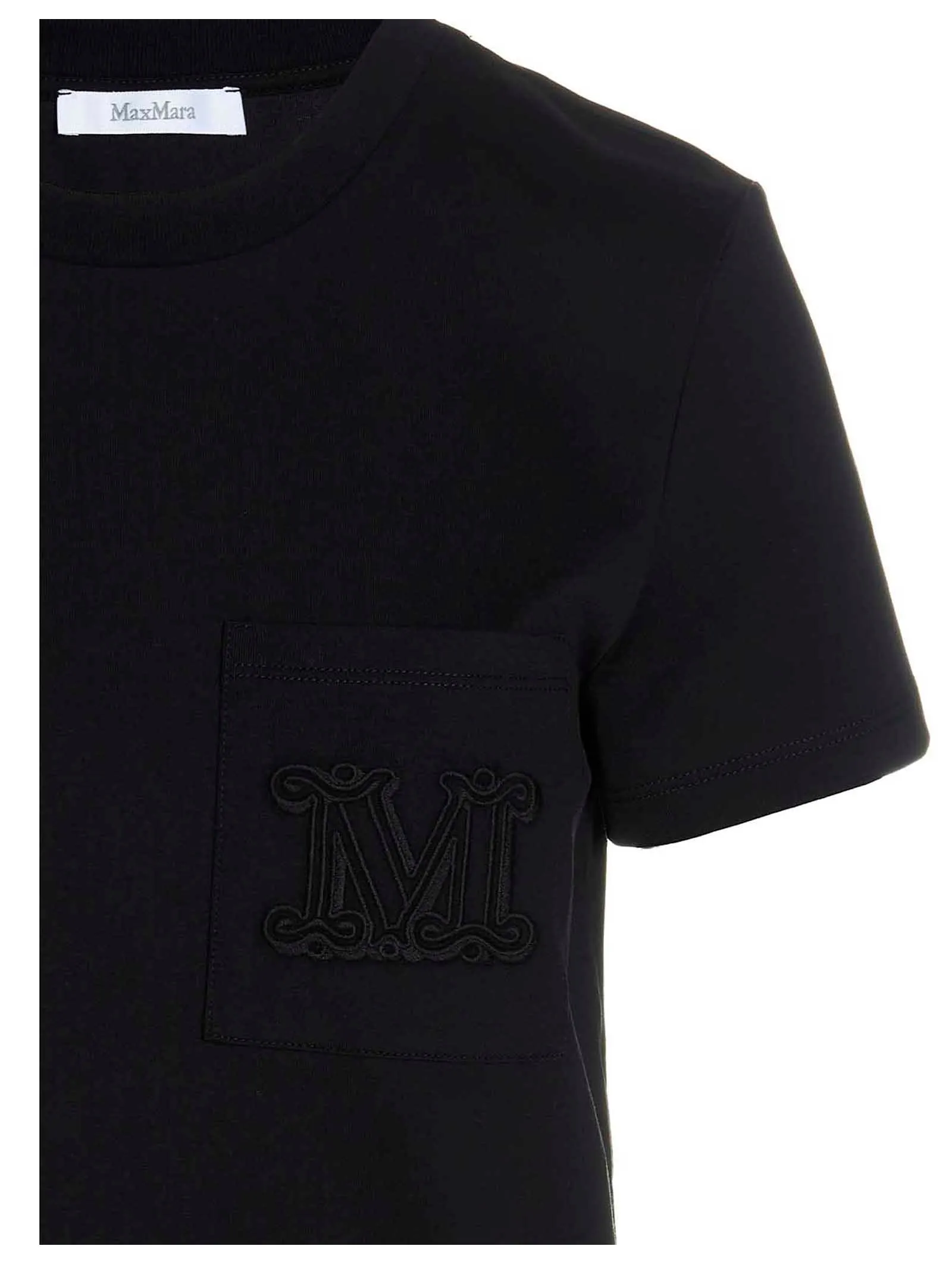 Max Mara Logo Detailed Crewneck T-Shirt