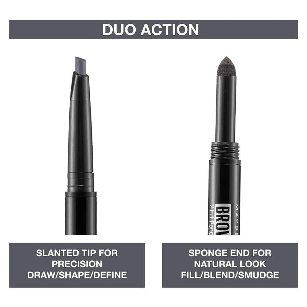 Maybelline Brow Natural Duo Grey Brown