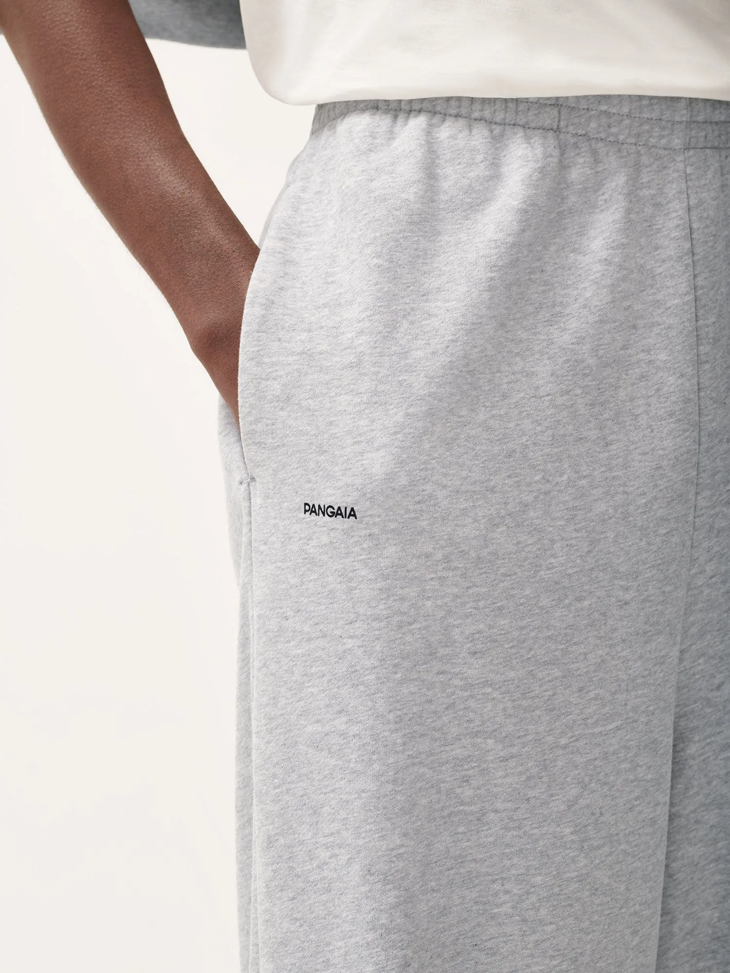 Mens 365 Midweight Straight Leg Track Pants—grey marl