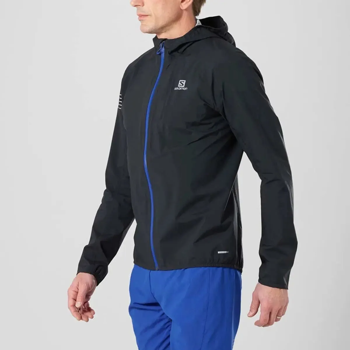 Mens Salomon Bonatti Waterproof Jacket - Black