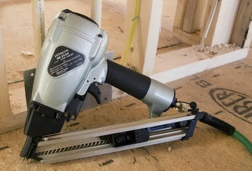 Metabo - 1-1/2-Inch Strap-Tite Fastening System Strip Nailer NR38AK