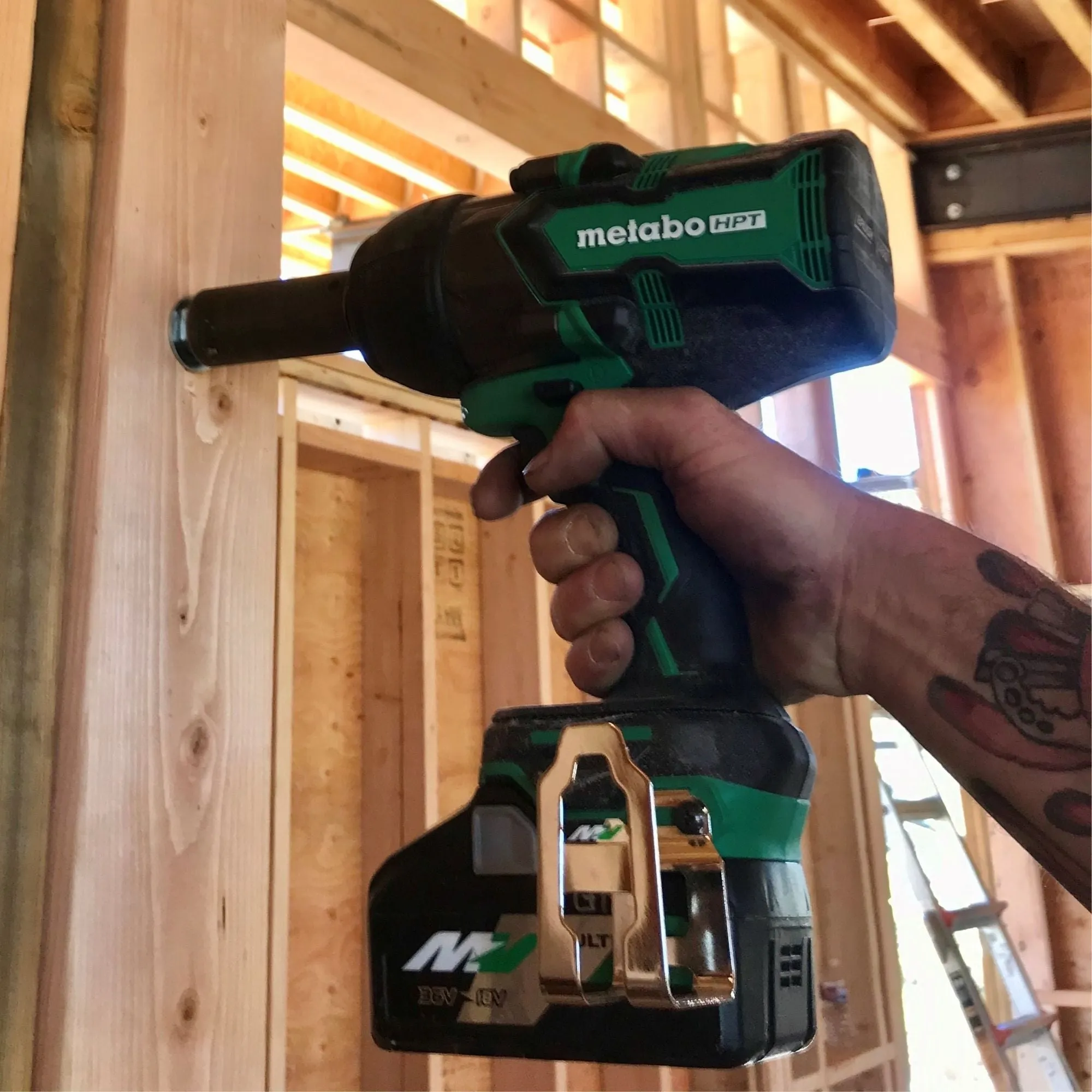 Metabo HPT WR36DBQ4 36V 1/2" Cordless Li-Ion Impact Wrench  - Bare Tool