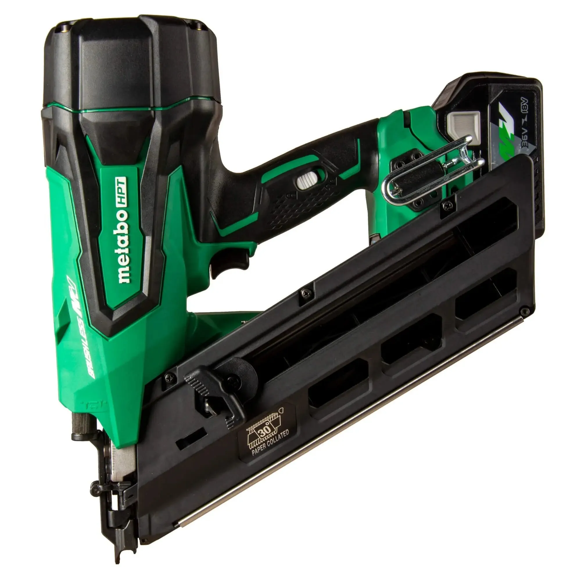 Metabo NR3690DCM  -  36V CORDLESS PAPER STRIP FRAMING NAILER 2.5AH KIT
