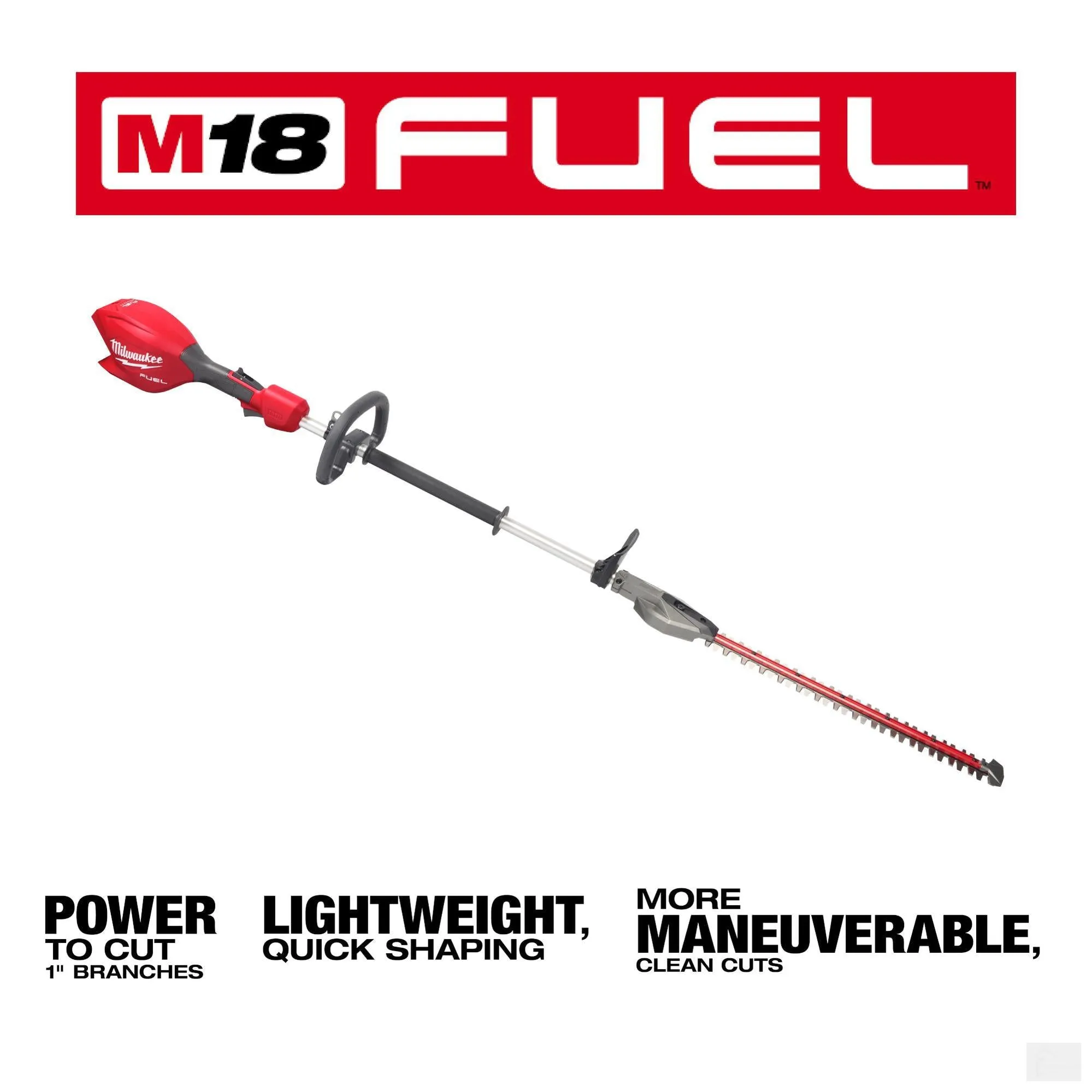 Milwaukee M18 FUEL™ Short Pole Hedge Trimmer Kit (3043-21)