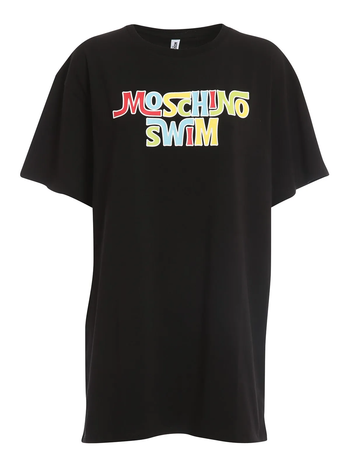 Moschino Logo Detailed Crewneck T-Shirt Dress