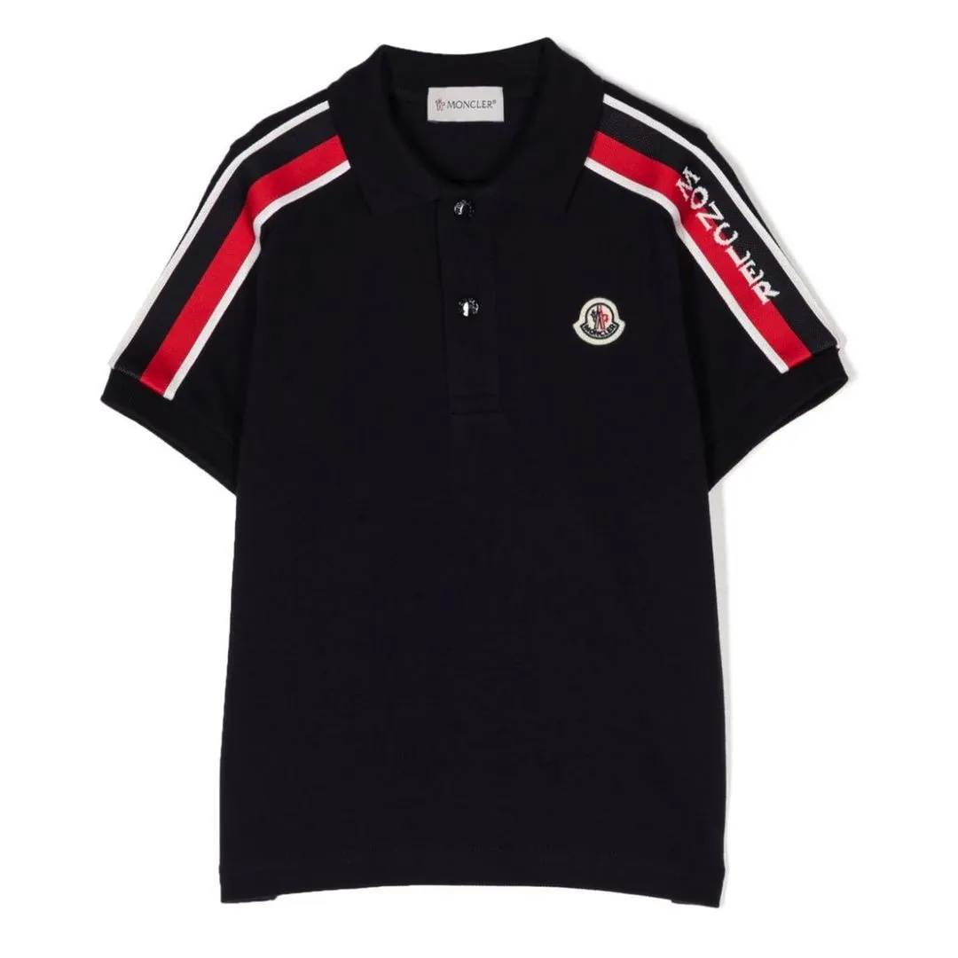 Navy Logo Polo