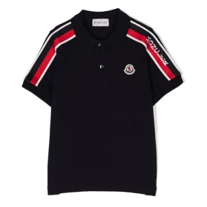 Navy Logo Polo