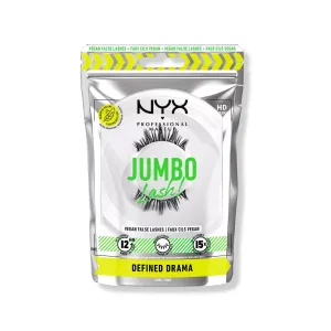 NYX Jumbo Lash Vegan False Lashes Reusable   Case Defined Drama