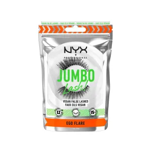 NYX Jumbo Lash Vegan False Lashes Reusable   Case Ego Flare