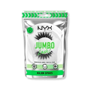 NYX Jumbo Lash Vegan False Lashes Reusable   Case Major Spikes
