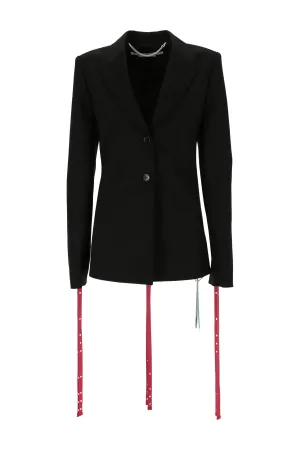 Off-White Cut-Out Detailed Blazer