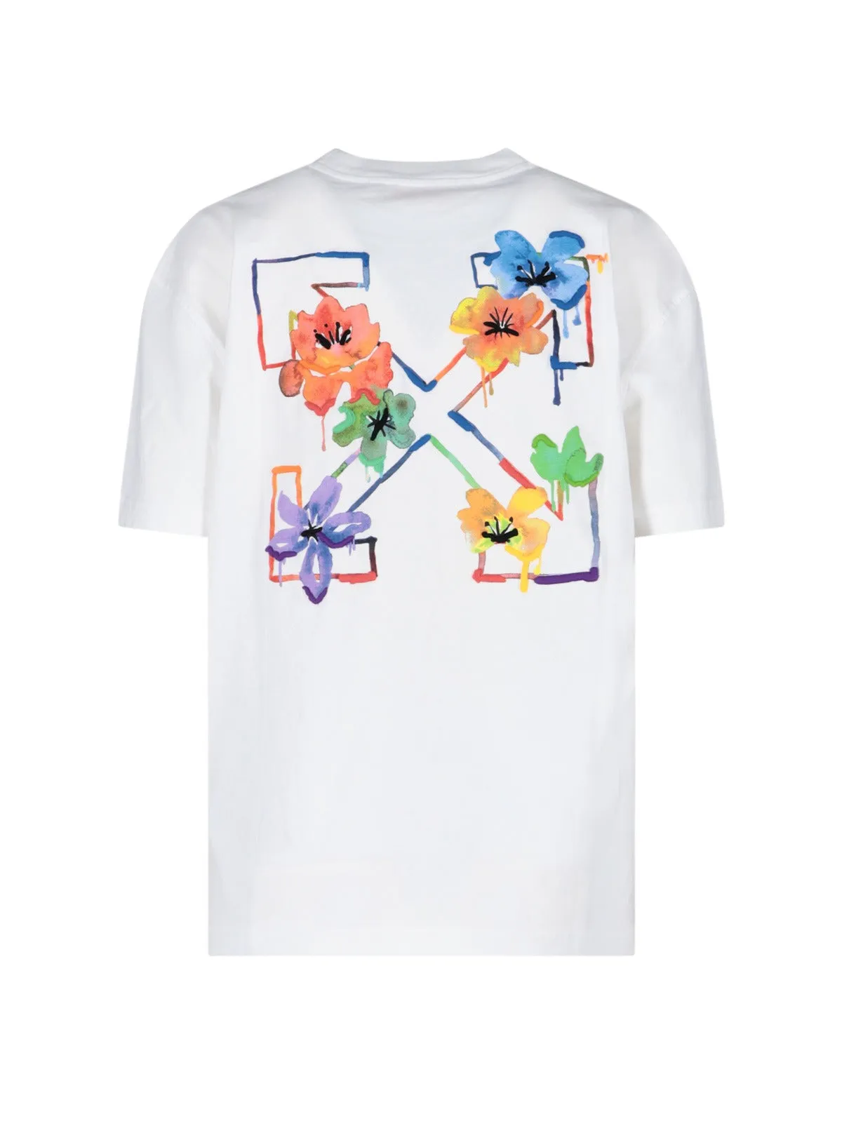 Off-White Logo Detailed Crewneck T-Shirt