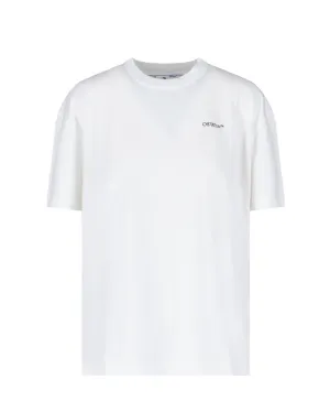 Off-White Logo Detailed Crewneck T-Shirt