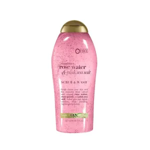 OGX Scrub & Wash Sensitive Rose Water & Pink Sea Salt 577ml