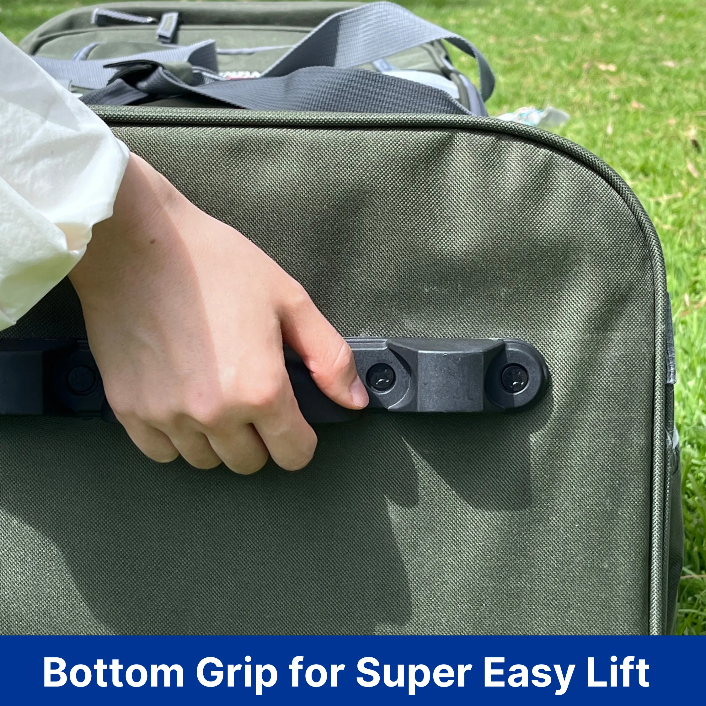 Olympia 8 Pocket Rolling Duffel 22" Carry-On