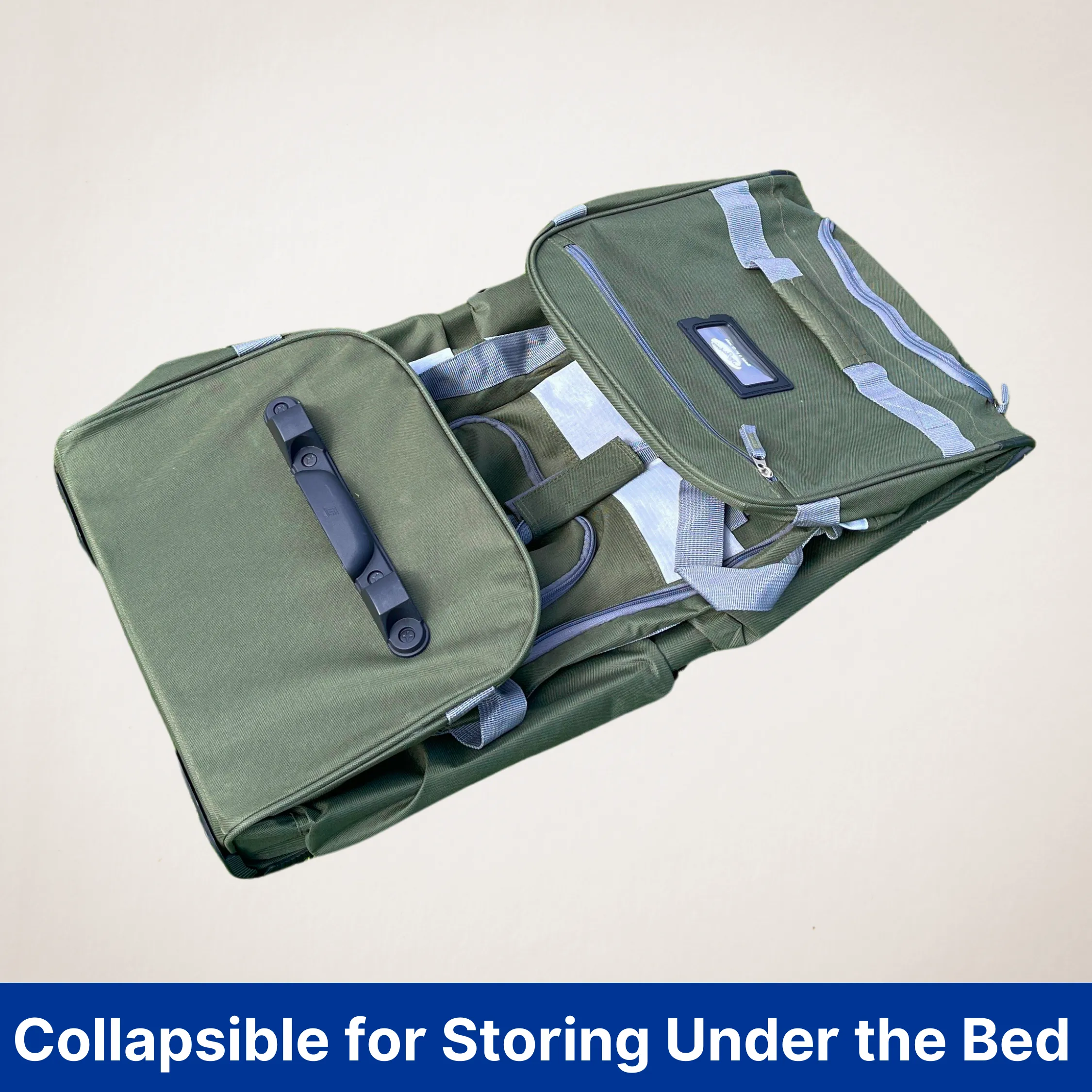 Olympia 8 Pocket Rolling Duffel 22" Carry-On