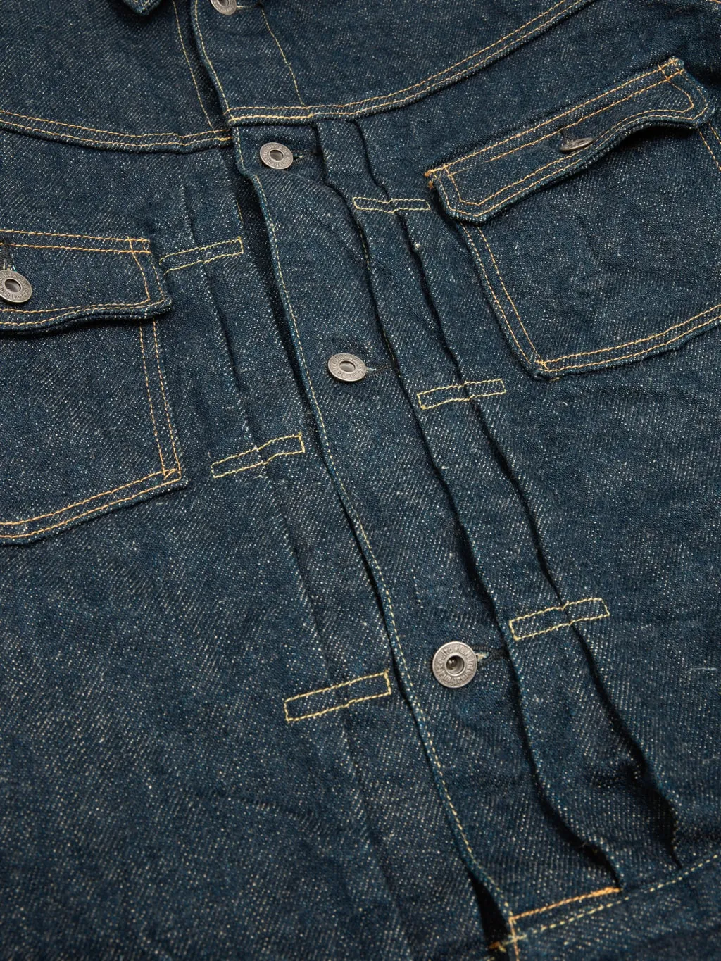 ONI Denim 02516PZR-BEG Secret Denim Beige Weft 20oz Type II Jacket