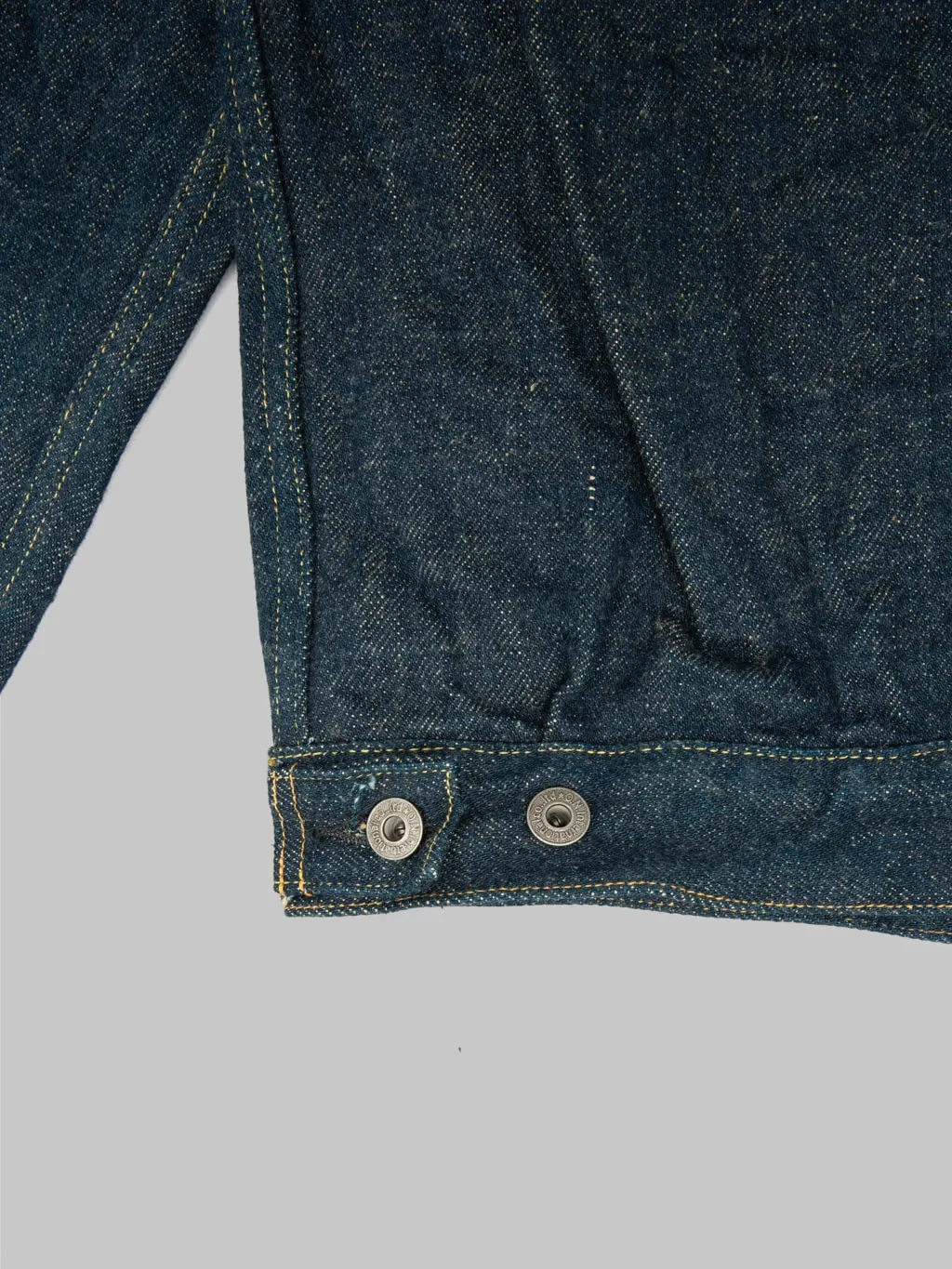 ONI Denim 02516PZR-BEG Secret Denim Beige Weft 20oz Type II Jacket