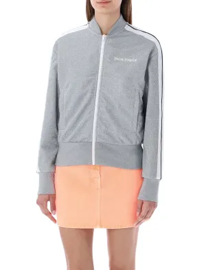 Palm Angels Logo-Embroidered Stripe Detailed Jacket