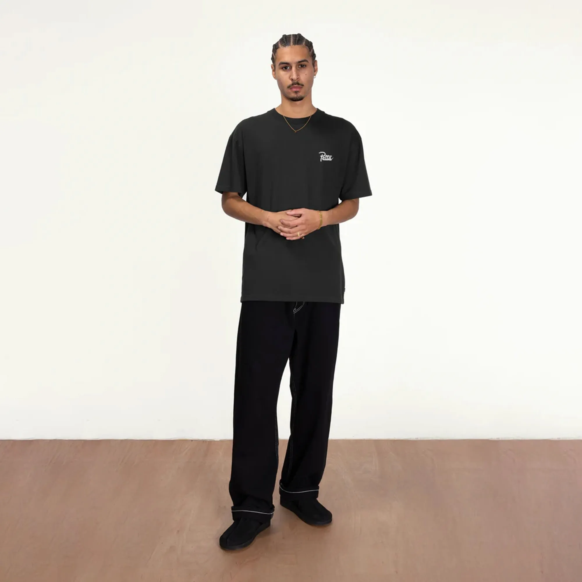 PATTA | PATTA SNAKE HEART T-SHIRT { BLACK
