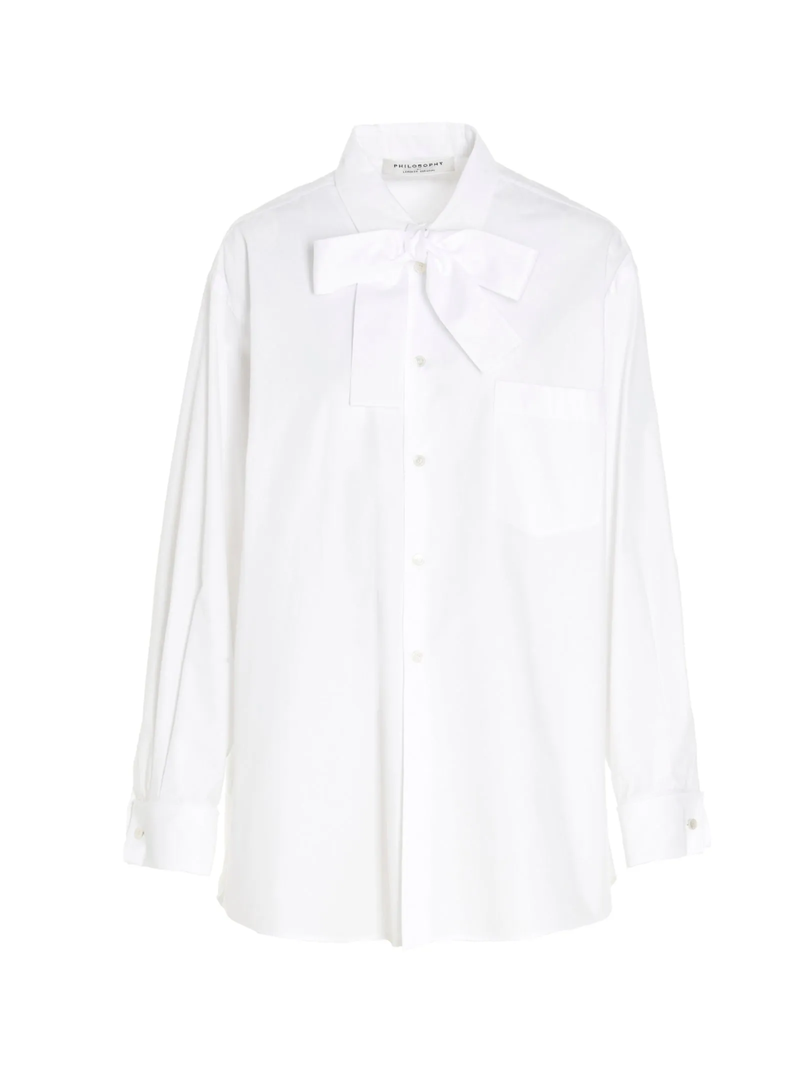 Philosophy Di Lorenzo Serafini Bow-Detailed Shirt