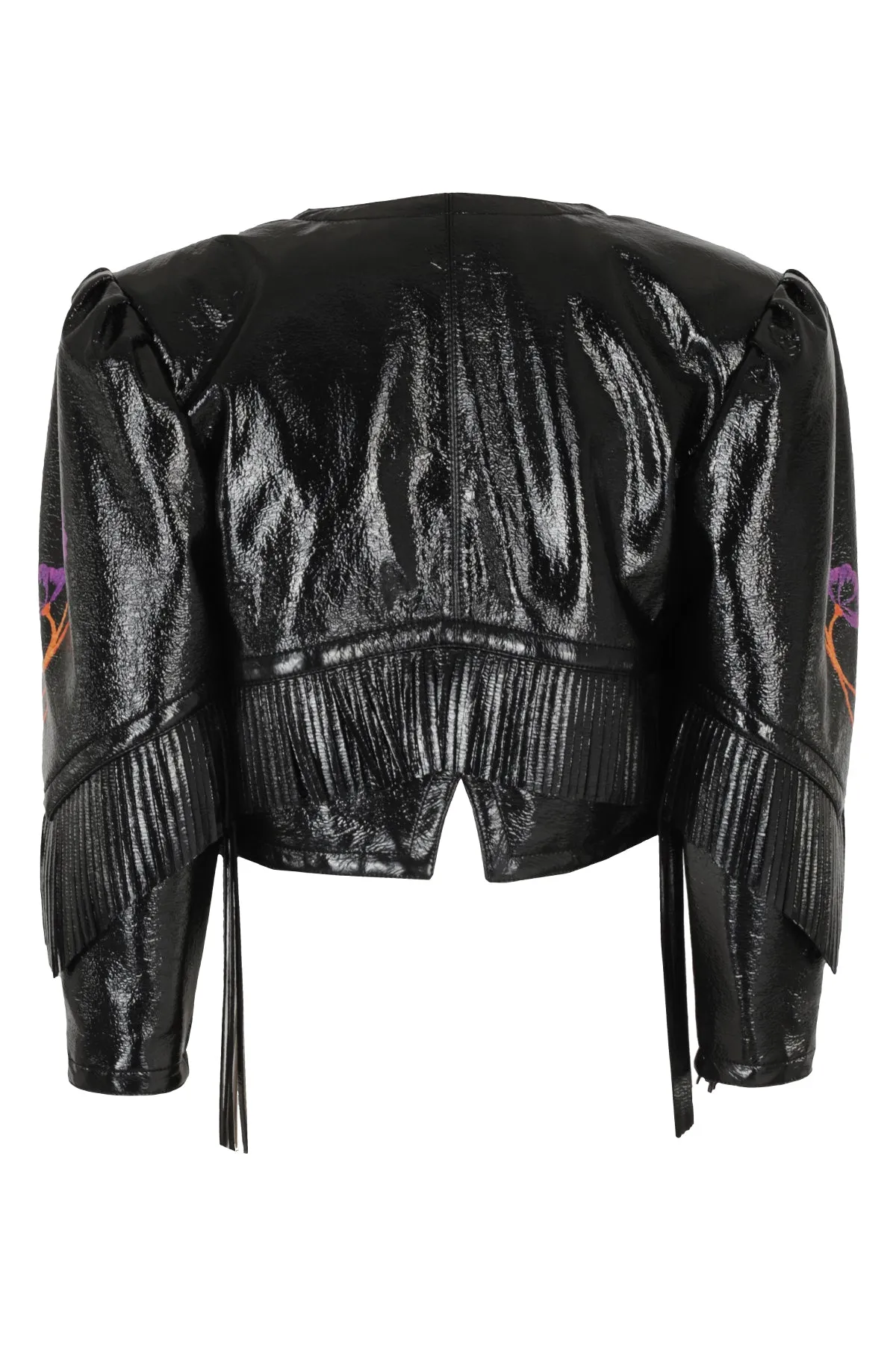 Philosophy Di Lorenzo Serafini Fringe-Detailed Cropped Jacket