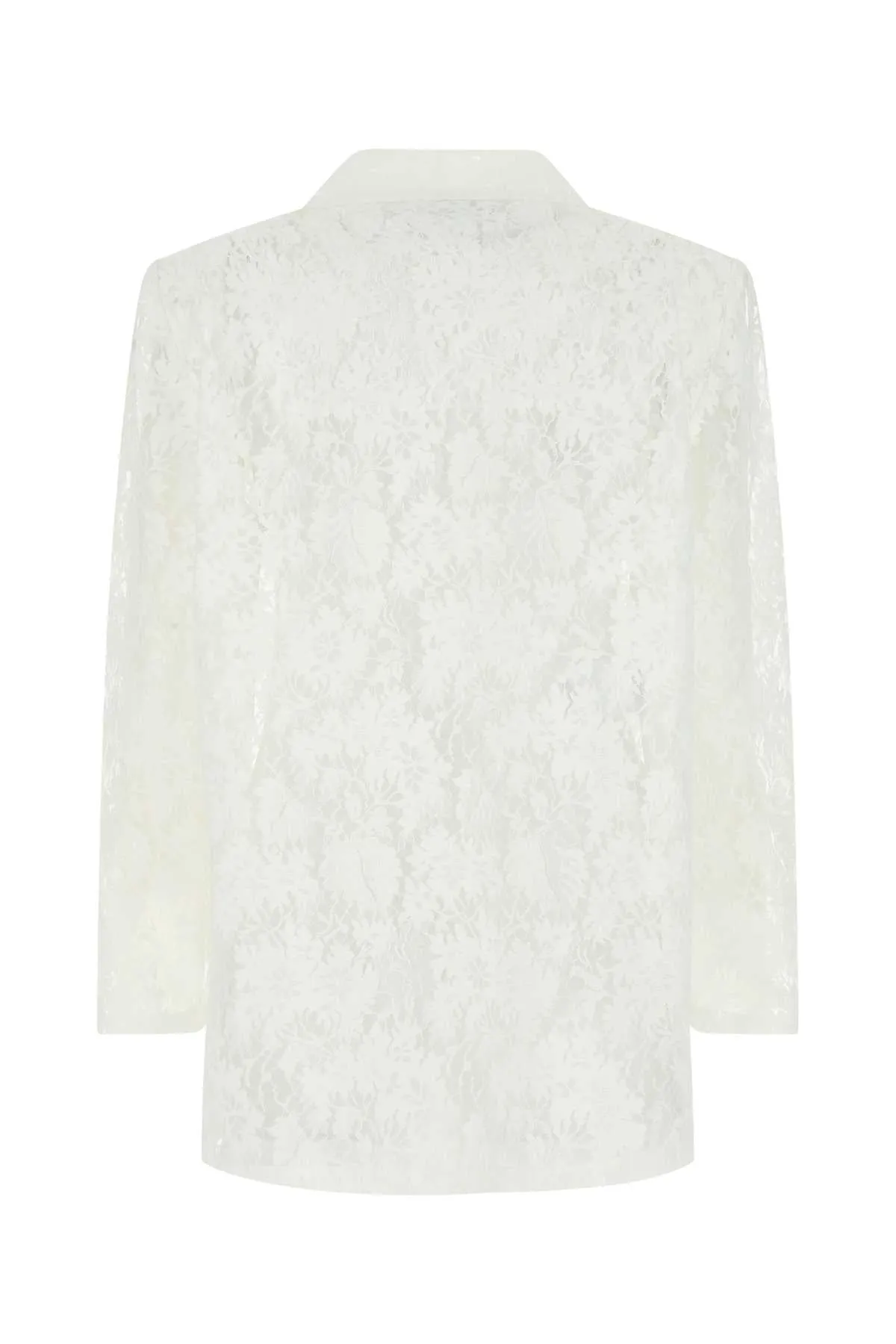 Philosophy Di Lorenzo Serafini Lace-Detailed Single-Breasted Blazer