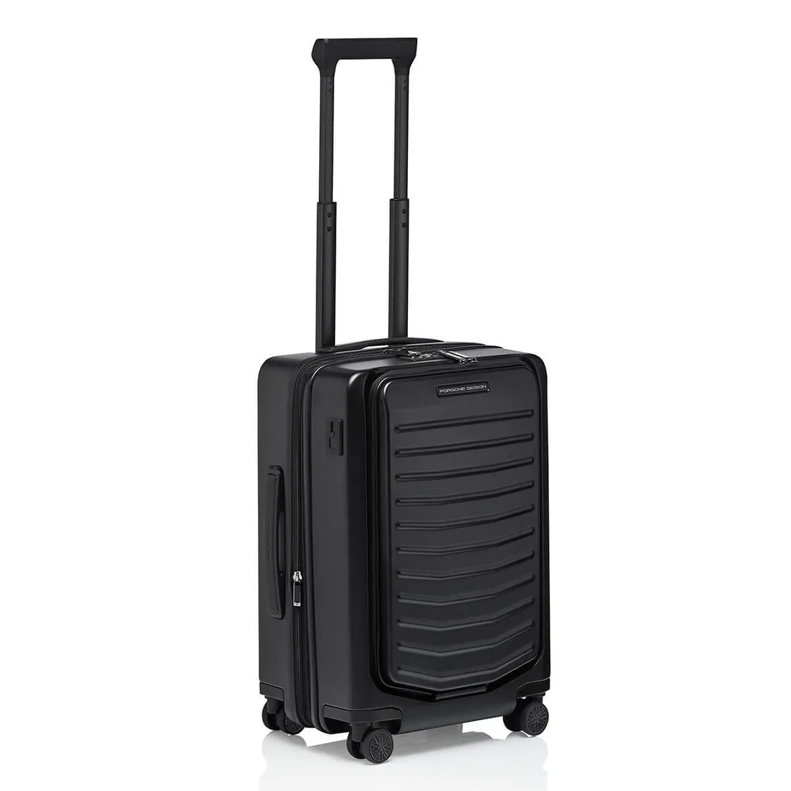 Porsche Design Roadster Hardside 21" Spinner Expandable - Matte Black