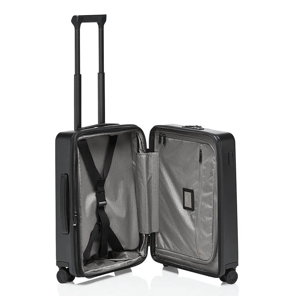 Porsche Design Roadster Hardside 21" Spinner Expandable - Matte Black