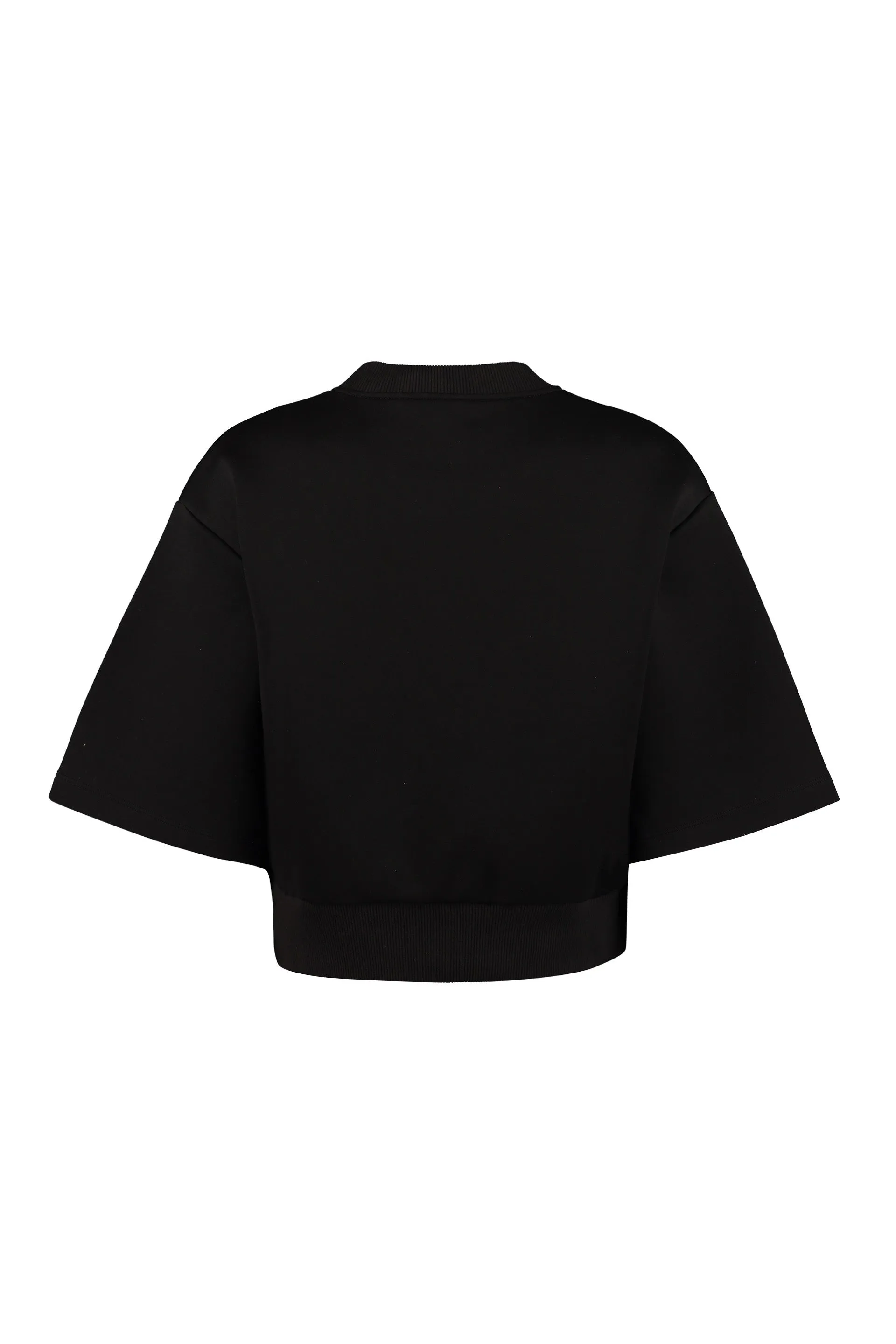 Prada Pouch-Detailed Crewneck T-Shirt