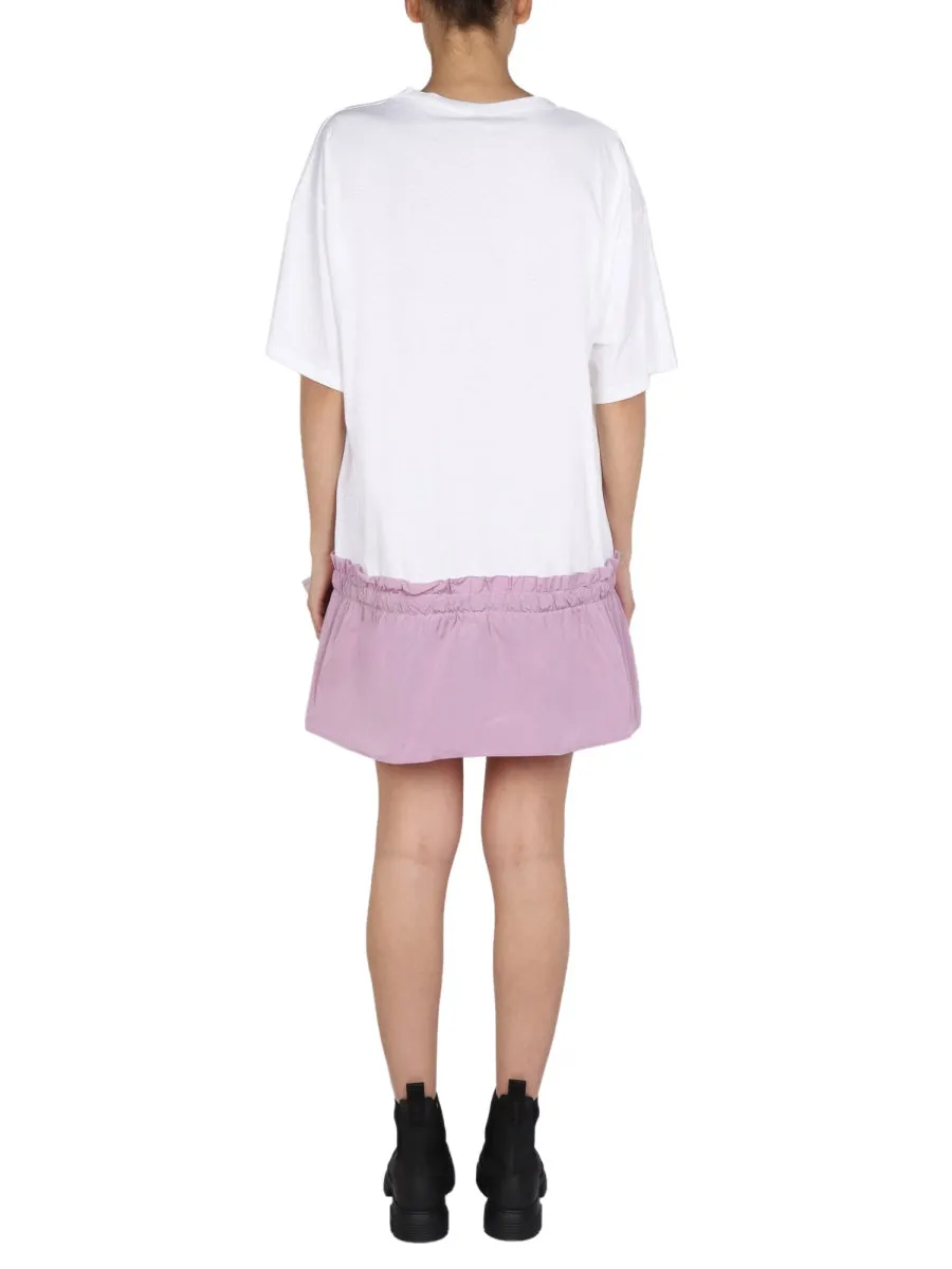 REDValentino Tulle Detailed T-Shirt Dress