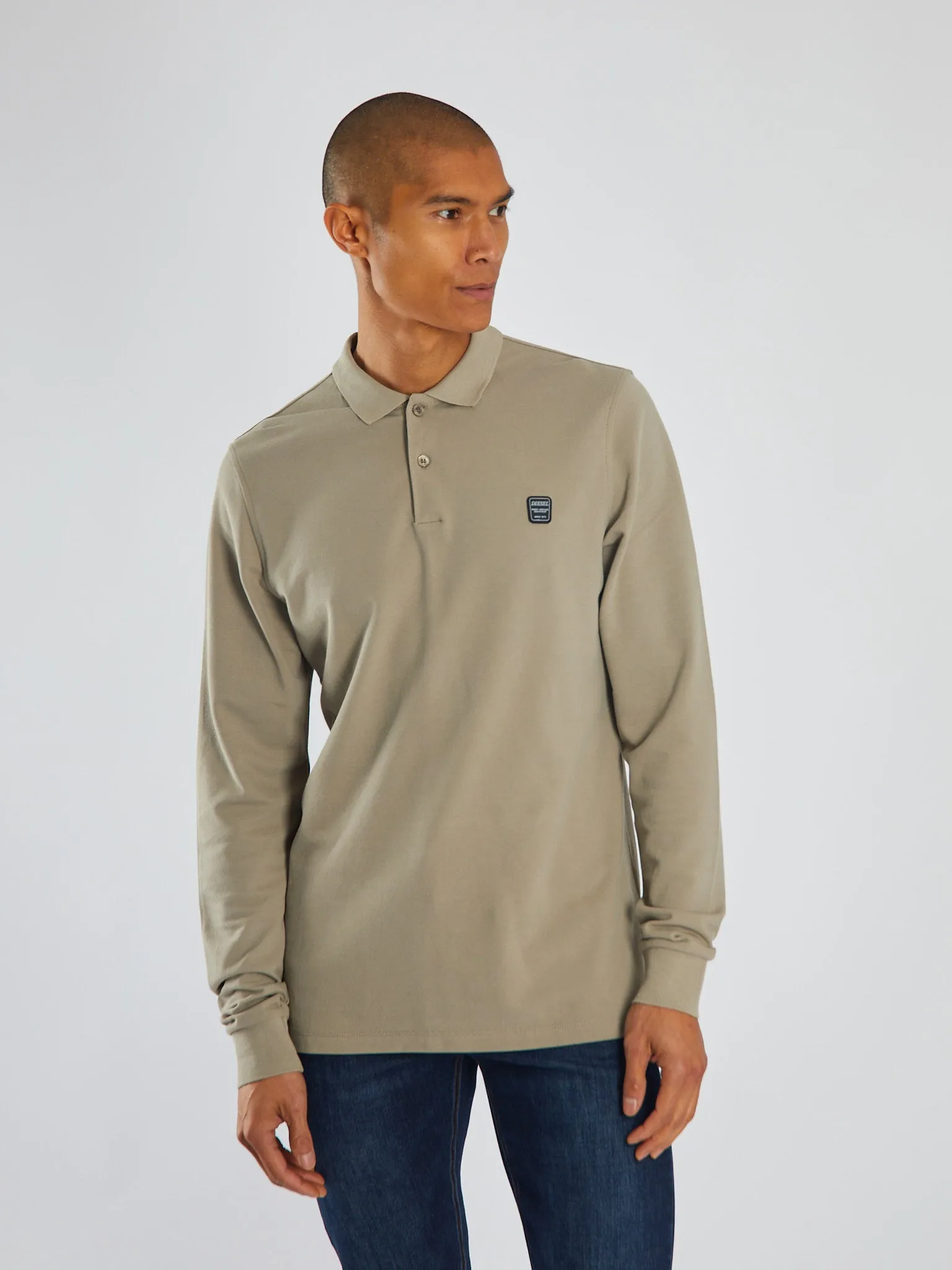 Rockvale Ls Polo Stone Biscuit