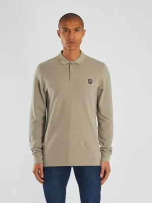 Rockvale Ls Polo Stone Biscuit
