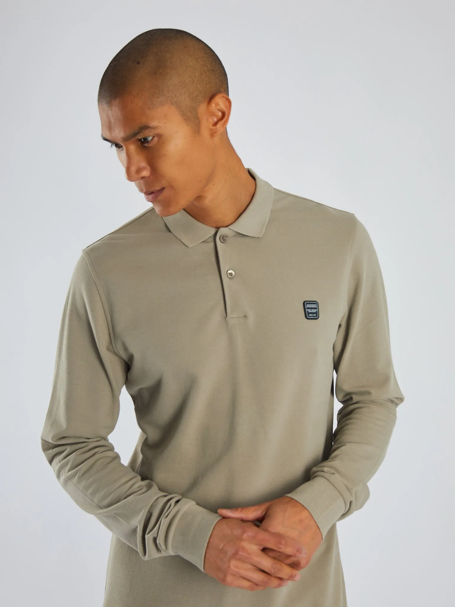 Rockvale Ls Polo Stone Biscuit