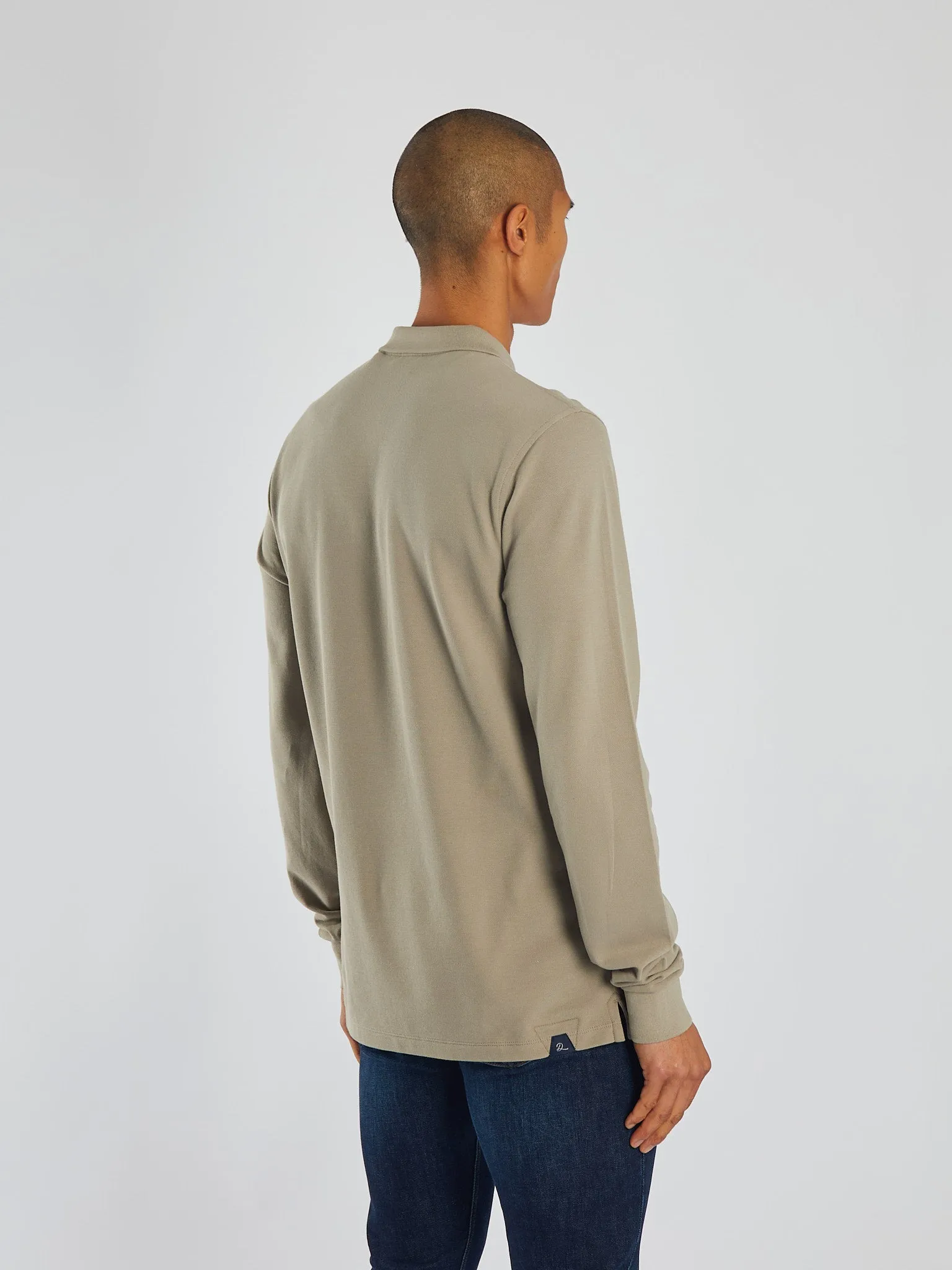 Rockvale Ls Polo Stone Biscuit