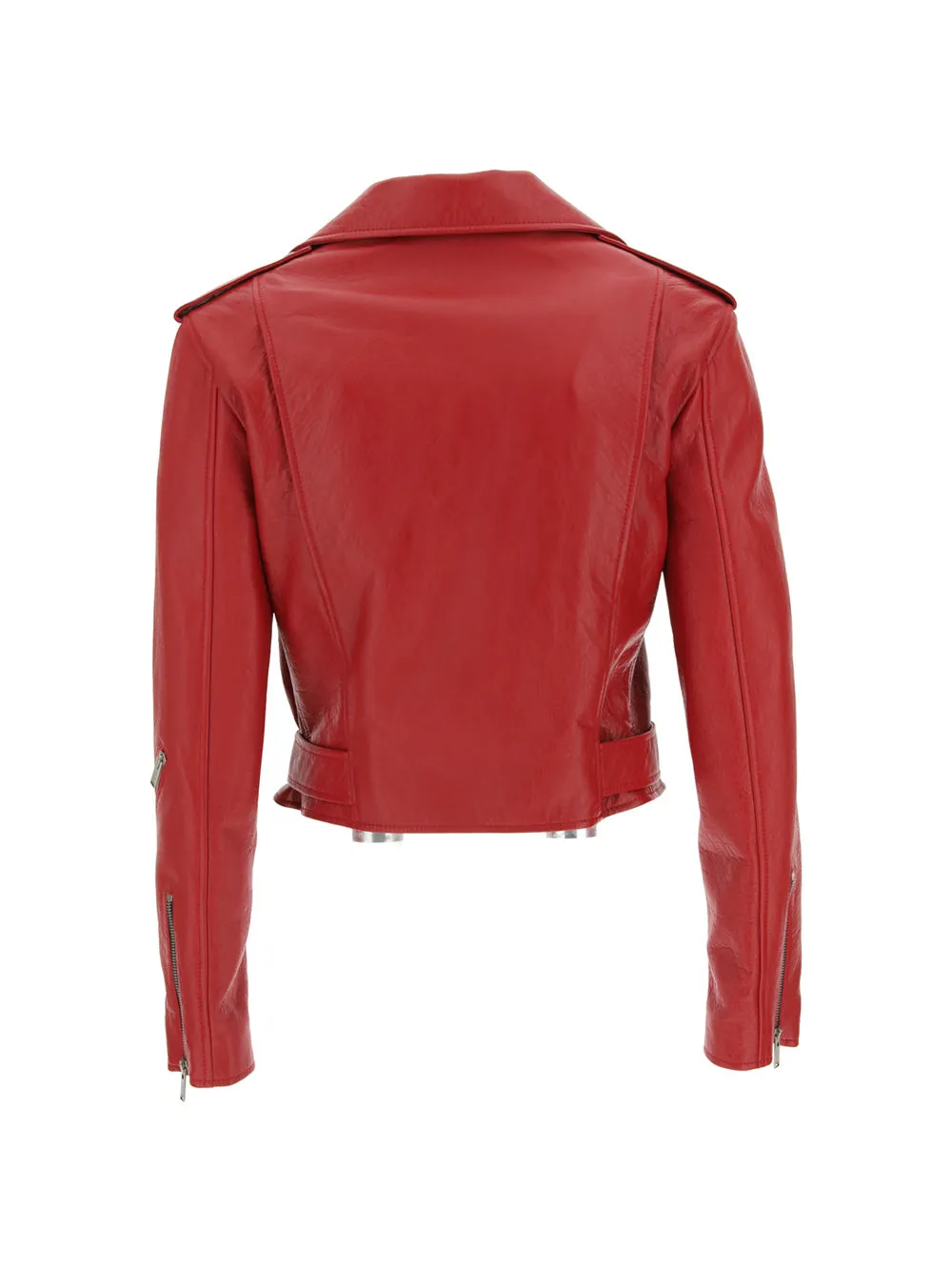 Saint Laurent Zip Detailed Long-Sleeved Jacket