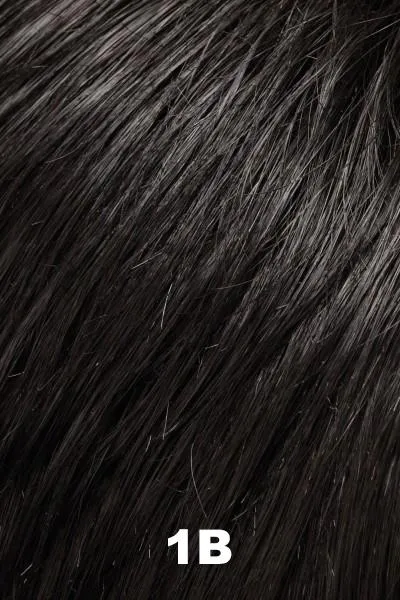 Sale - EasiHair - EasiPieces 8'' L x 6" W (#781) - Human Hair - Color: 1B (Hot Fudge)