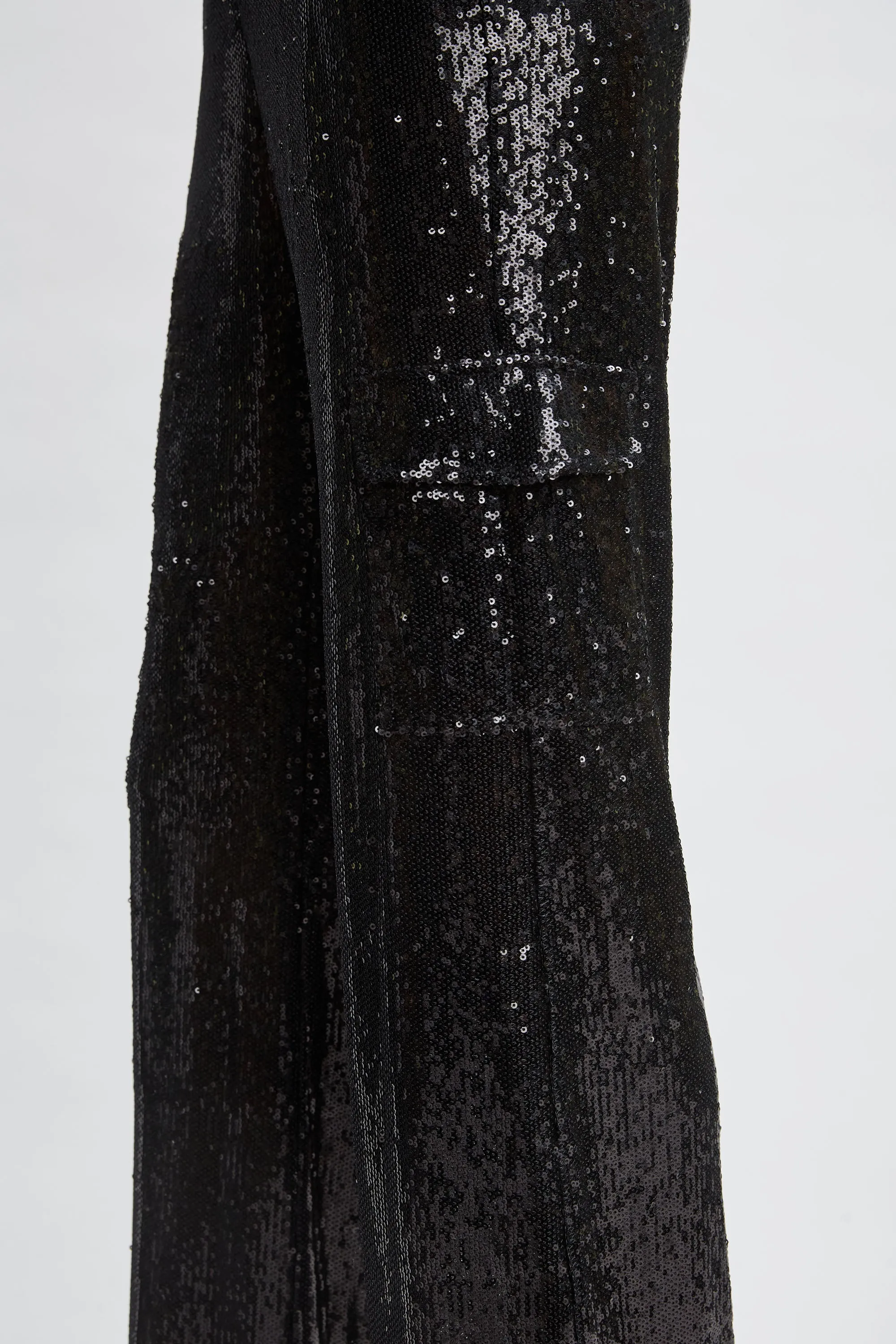 Sequin Pocket Pant