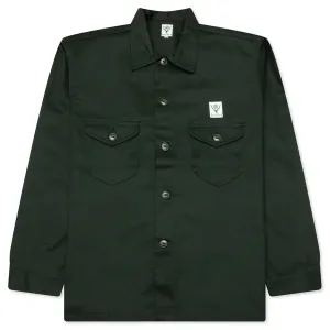 Smokey Twill Shirt - Green