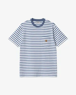 S/S Seidler Pocket T-Shirt Seidler Stripe/Sorrent