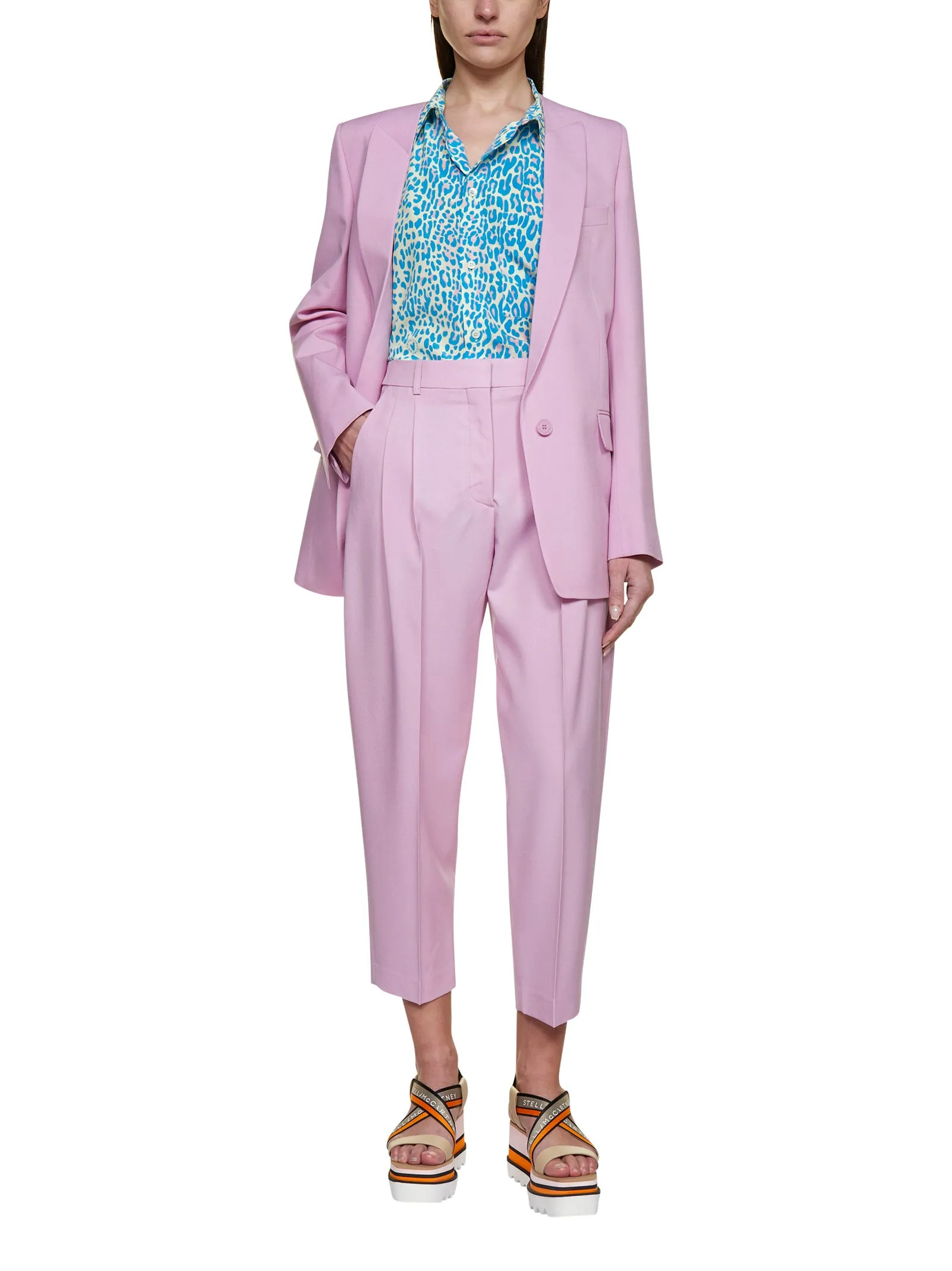 Stella McCartney Pleated Tailored Trousers