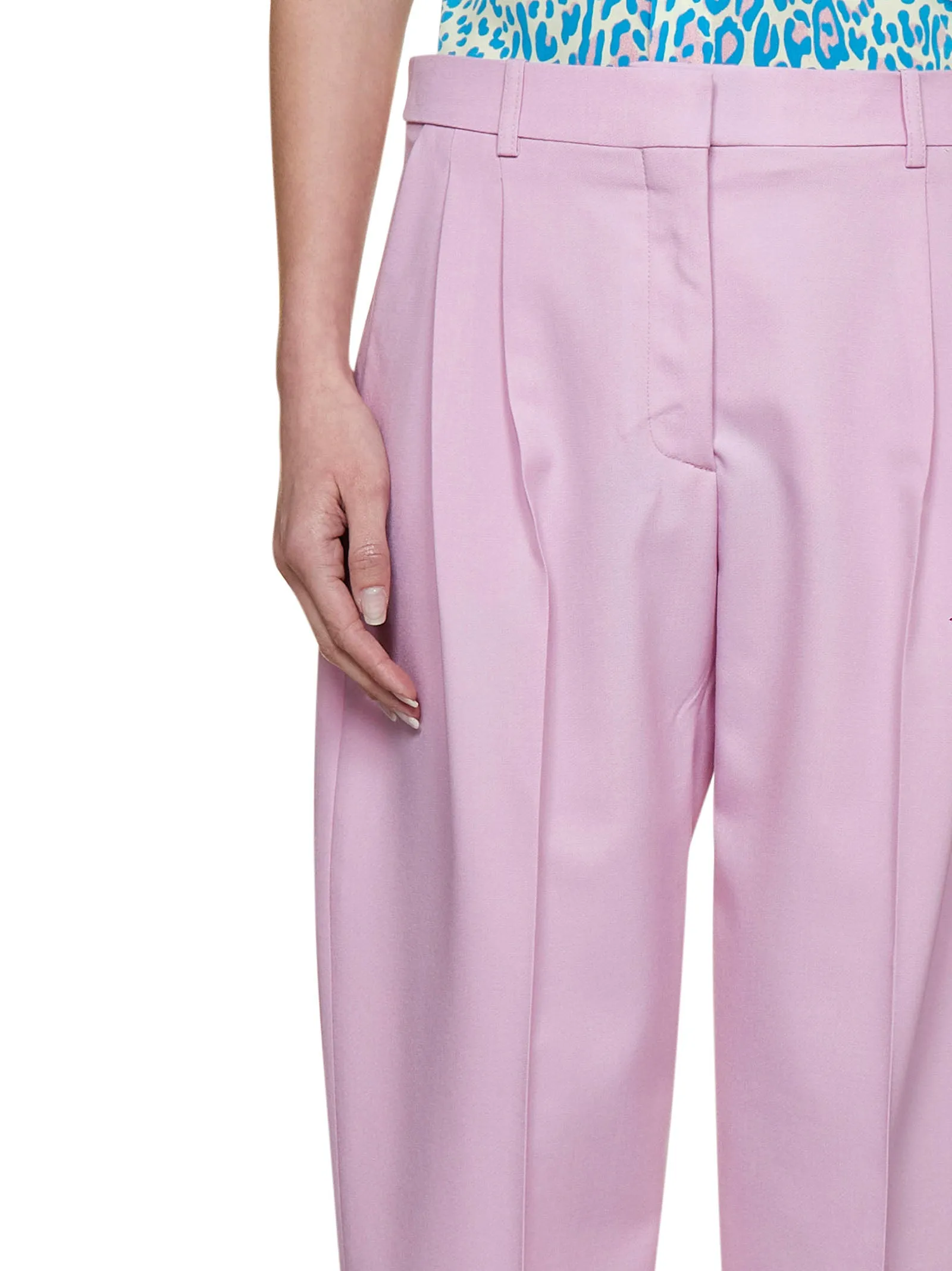 Stella McCartney Pleated Tailored Trousers